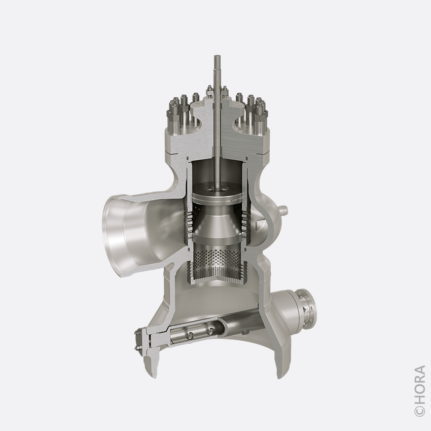 Steam Conditioning Valves with Downstream Injection Lance