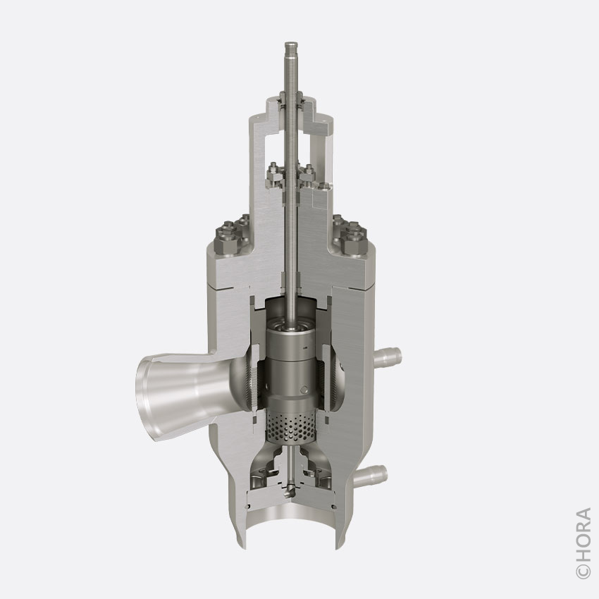 Steam Conditioning Valves with Integrated Orifice Tube
