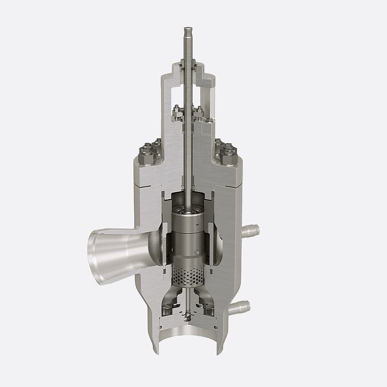 Steam Conditioning Valves with Integrated Orifice Tube