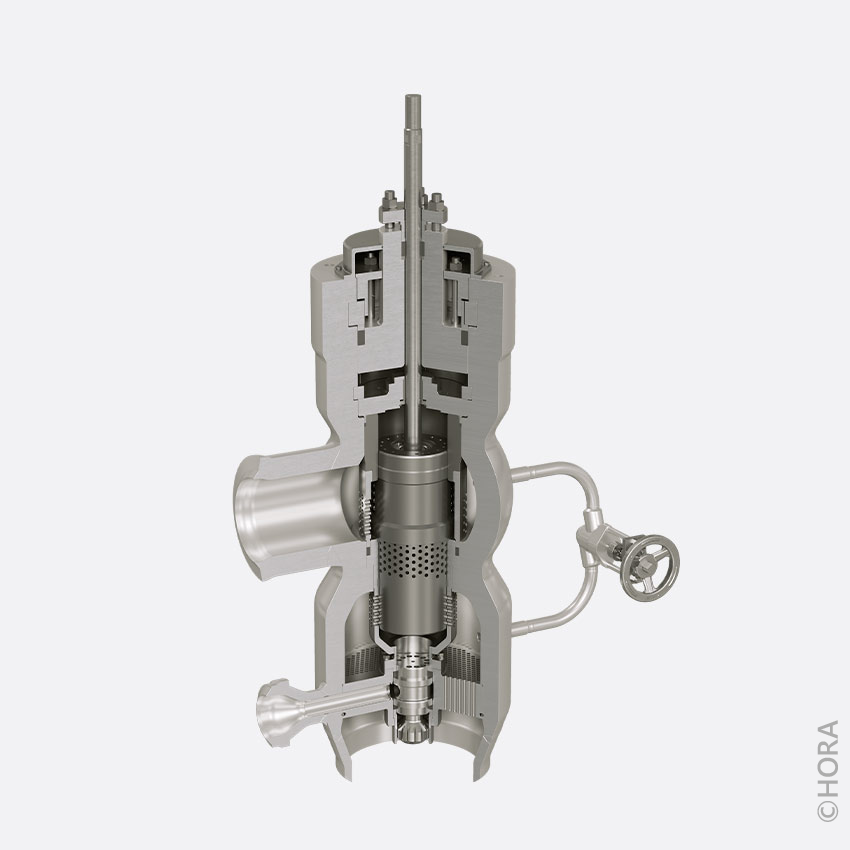 Steam Conditioning Valves with Integrated Steam assisted Atomizer 