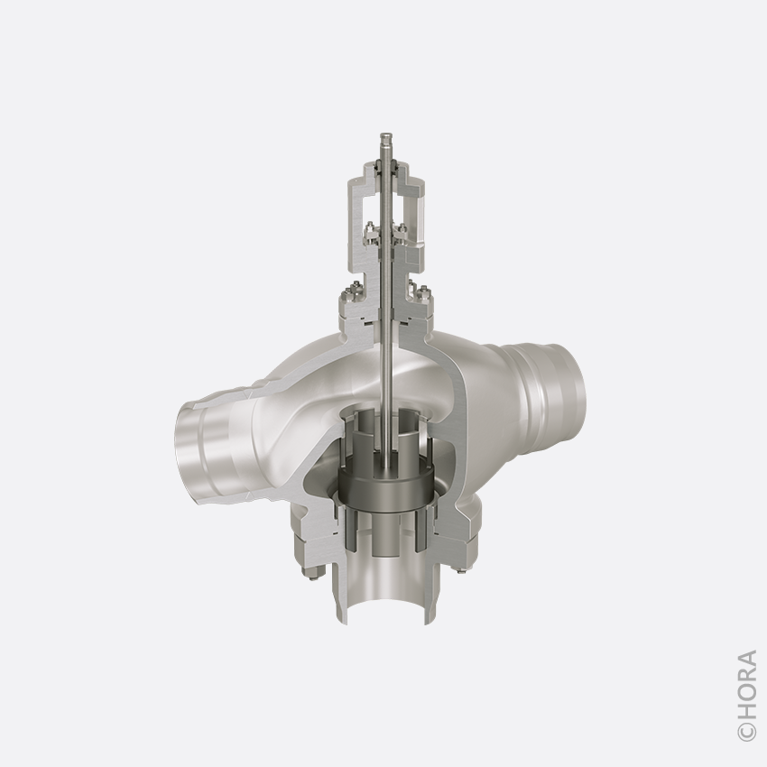Mixing Valve with Welded Ends