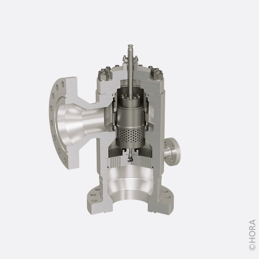 Steam Conditioning Valves with Integrated Orifice Tube
