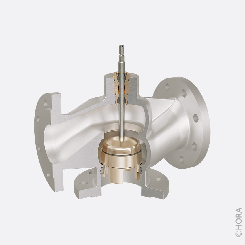 Cast Iron Valve with Flanged Connection