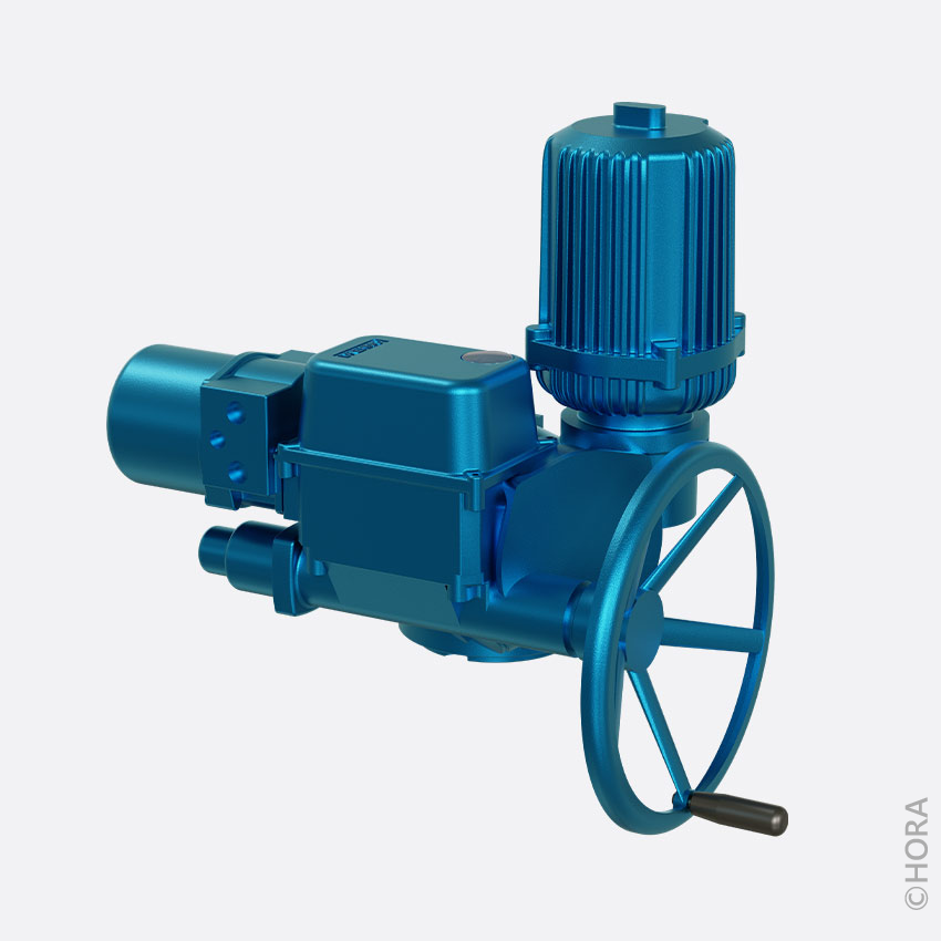 Electric rotary actuator make Drehmo