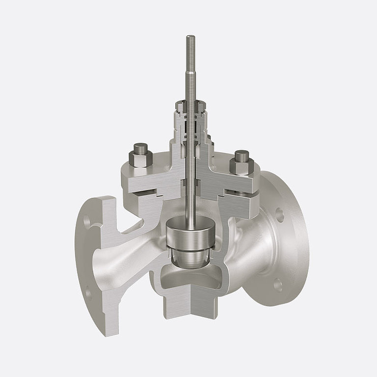 Cast Steel Valve with Flanged Connection