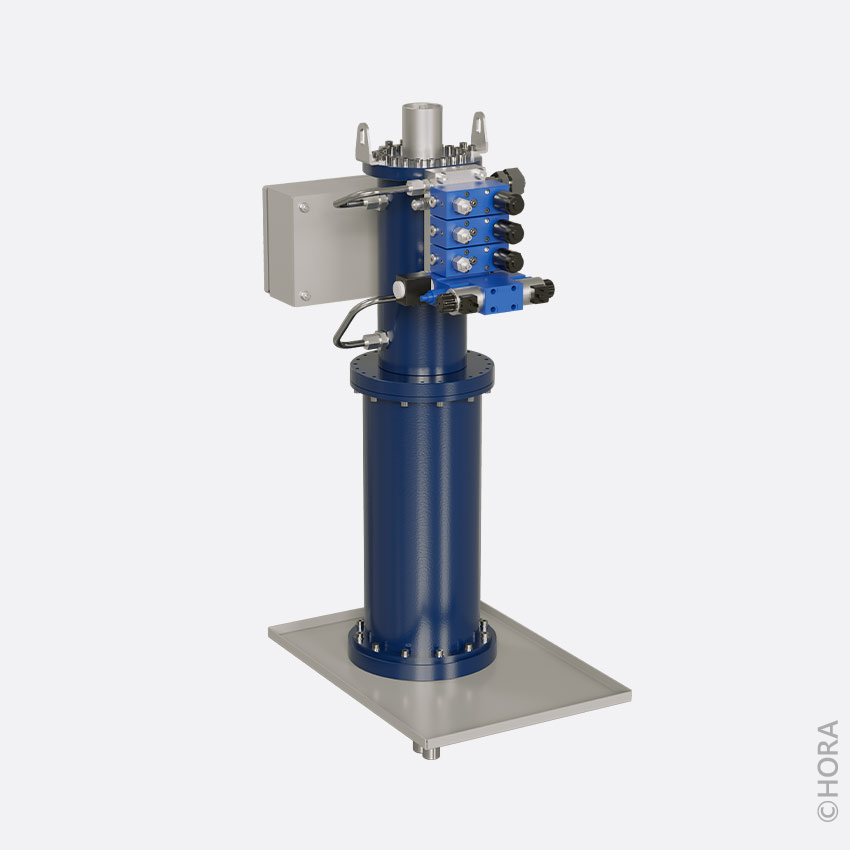 Hydraulic piston drive