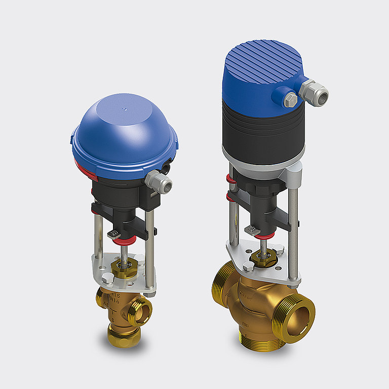 Control Valves in Bronze with threaded connection